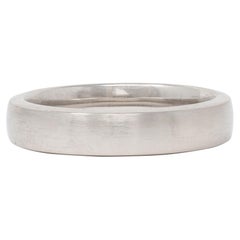 Tiffany & Co. 2000's Platinum Wedding Band Ring