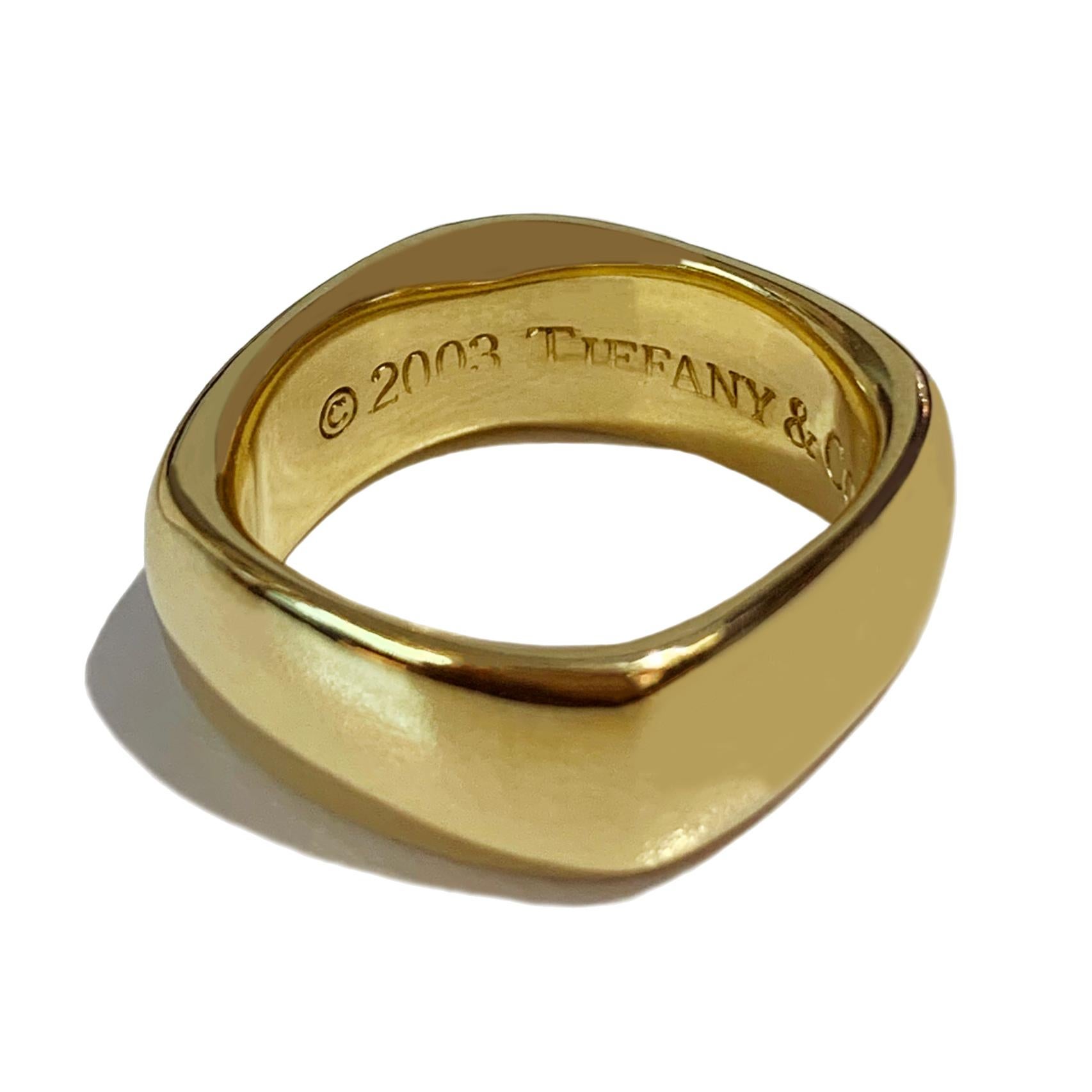 tiffany square ring