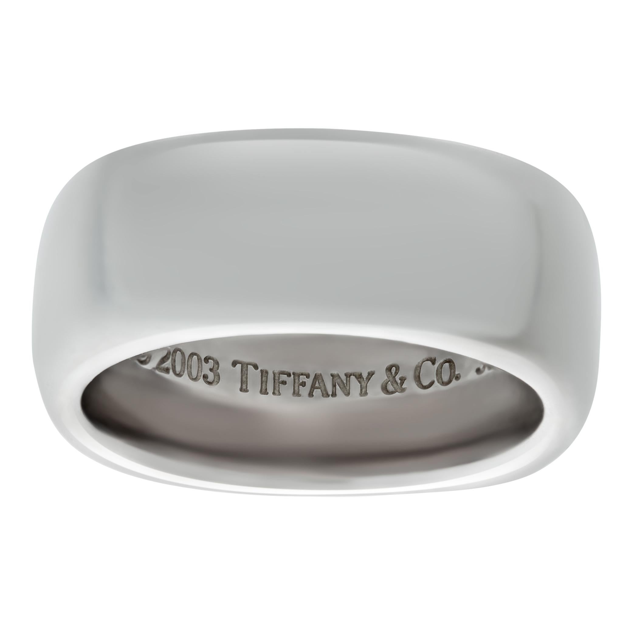 Tiffany & Co. 2003 sterling silver band ring For Sale