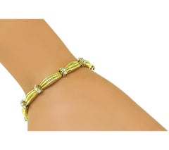 Pulsera de Tiffany & Co. con diamantes de 2,00 ct y oro amarillo de 18k