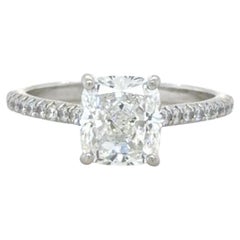 Tiffany & Co., 2.02 Carat Brilliant Cut Diamond "Novo" Engagement Ring