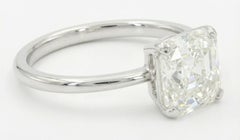 Tiffany & Co. 2.03 Carat True  Radiant Brilliant Diamond Engagement Ring