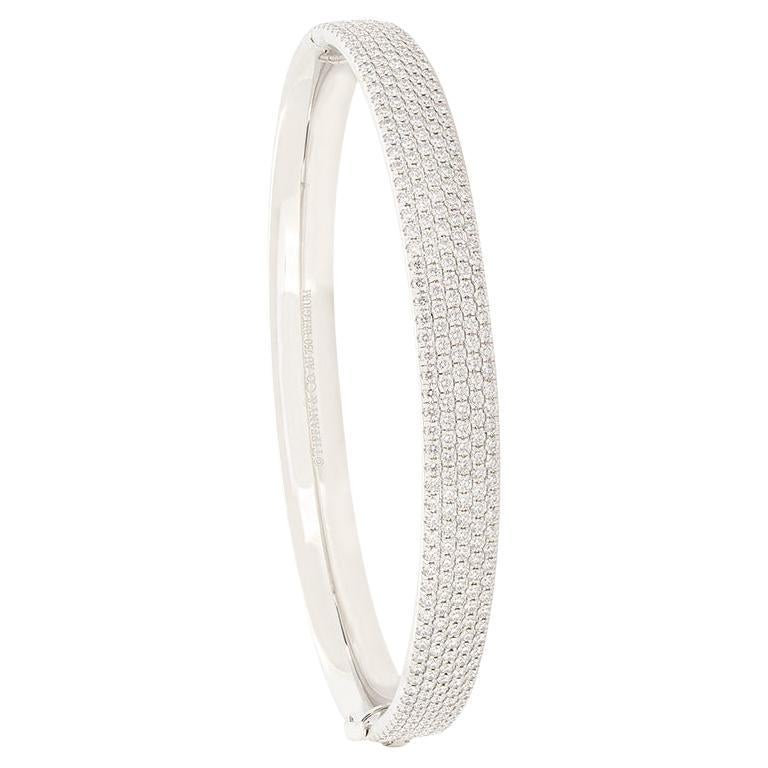 Tiffany & Co. 2.12ct Diamond 'Metro' Bangle