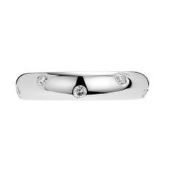 Tiffany & Co. .22 Carat Round Diamond Platinum Etoile Band Ring