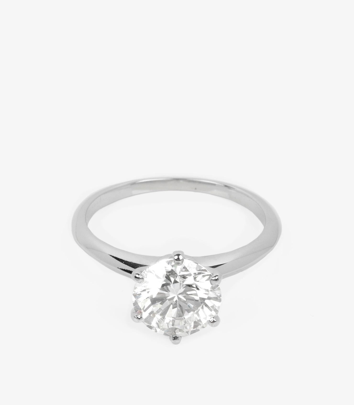 2 carat diamond ring price tiffany