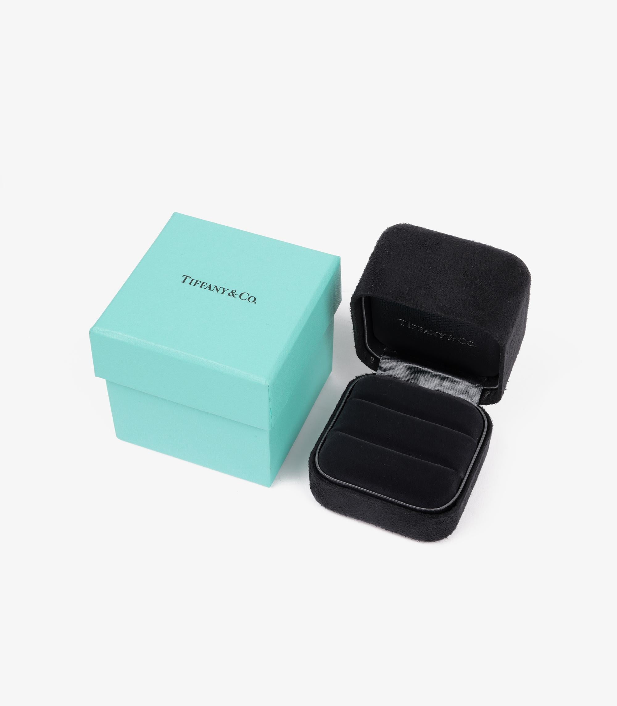 Tiffany & Co. 2.42ct Brilliant Cut Diamond Platinum Ring For Sale 4
