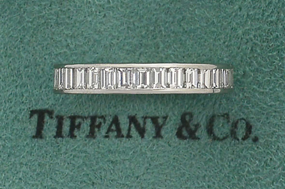 baguette diamond ring tiffany