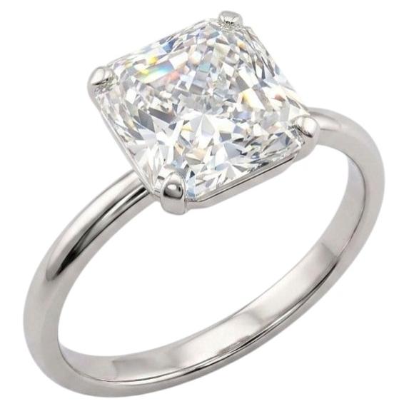Tiffany & Co. 2.6 Carat True Solitaire Diamond Engagement Ring in Platinum