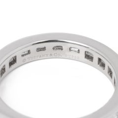 Tiffany & Co. Baguette Cut Diamond Platinum Full Eternity Ring