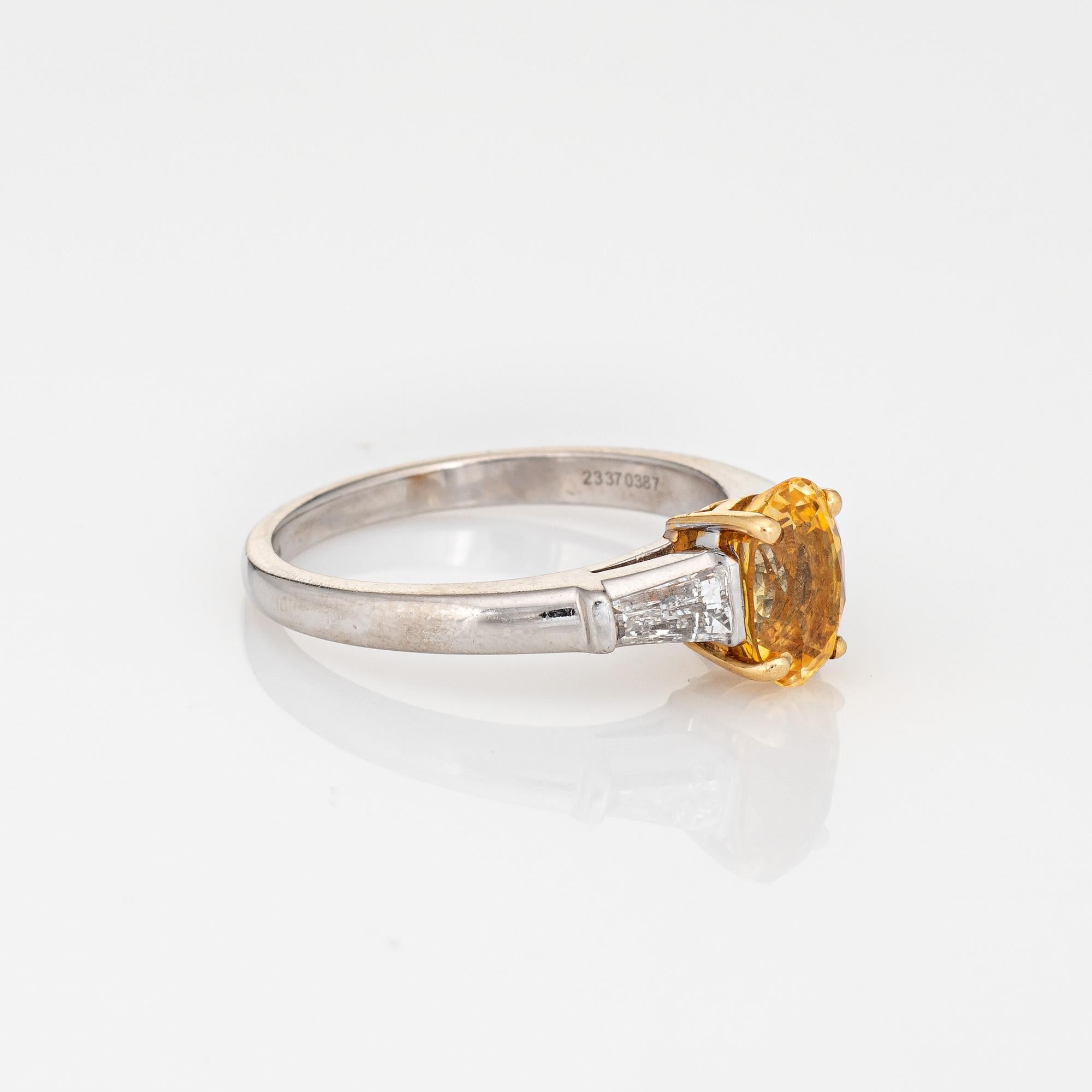 yellow sapphire ring tiffany