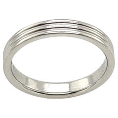 Tiffany & Co. 3 Row Band Ring in Platin