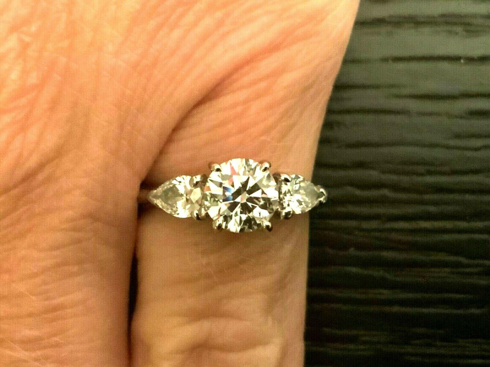 tiffany three stone round pear