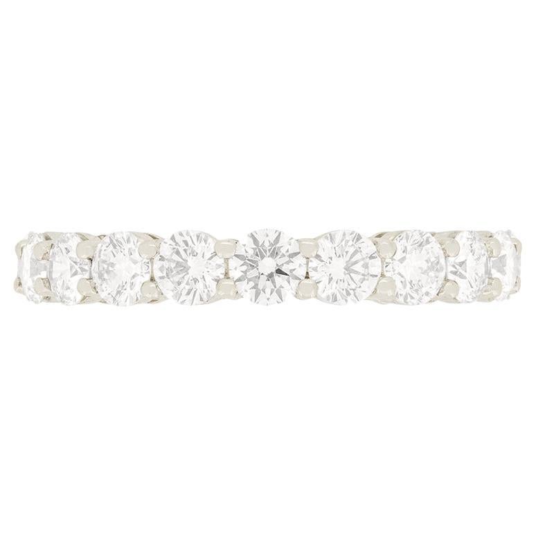 Tiffany & Co 3.18ct Diamond 'Embrace' Full Eternity Ring (bague d'éternité) en vente