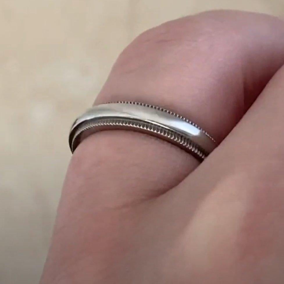 Tiffany & Co. 3.1mm Wedding Band, Platinum For Sale 2