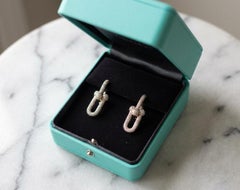 Tiffany & Co. 3.24 Ct.HardWear Diamond Link Earrings in 18K Yellow Gold