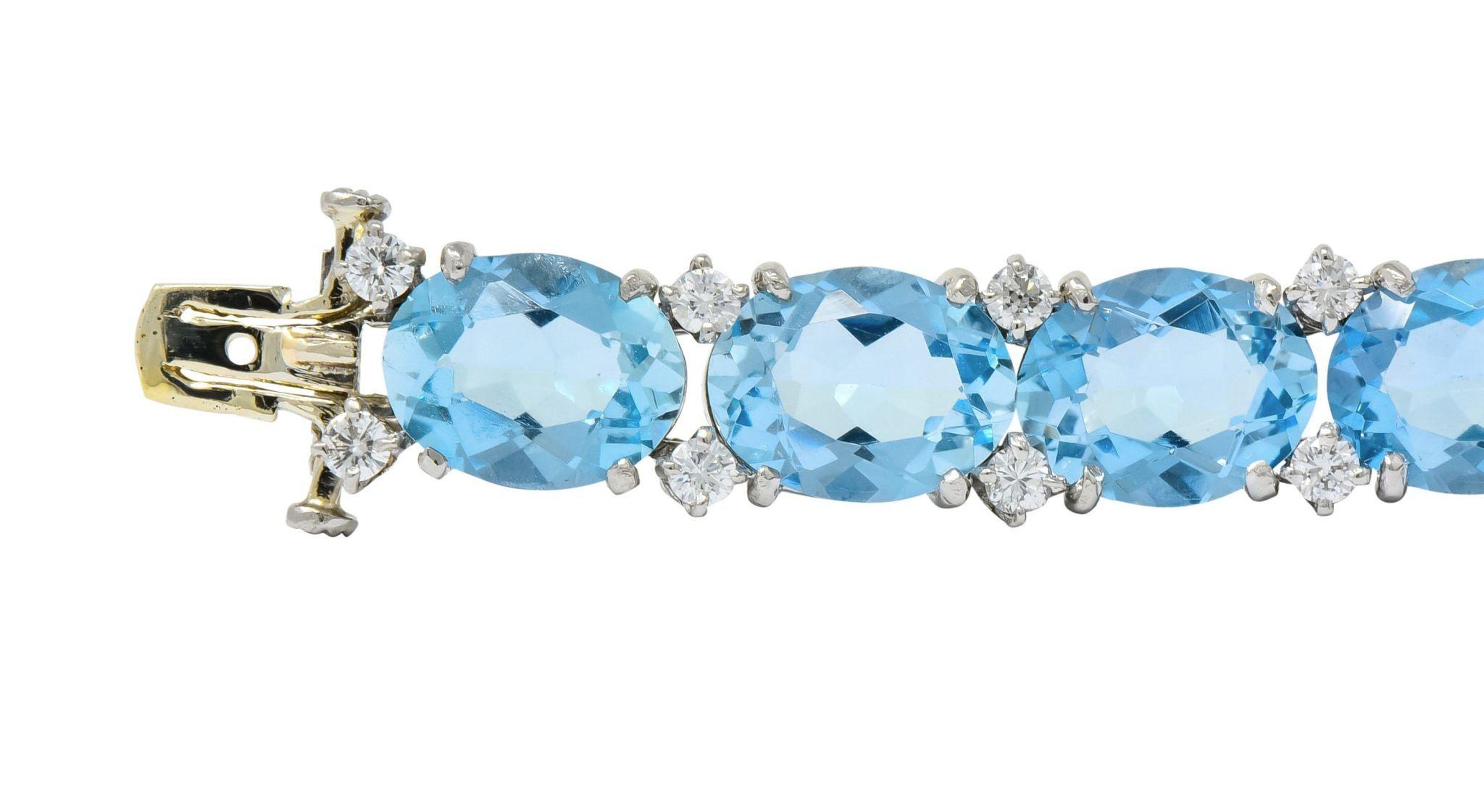 aquamarine bracelet tiffany