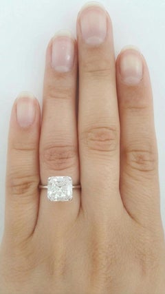 Tiffany & Co. 3,26 Karat Trueing Diamant Platin Solitär Verlobungsring