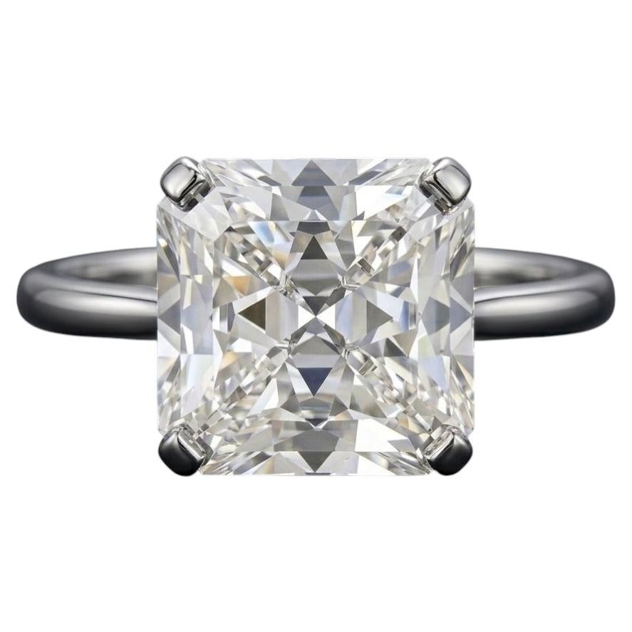 Tiffany & Co. 3.26 Carat True Cut Diamond Platinum Solitaire Engagement Ring