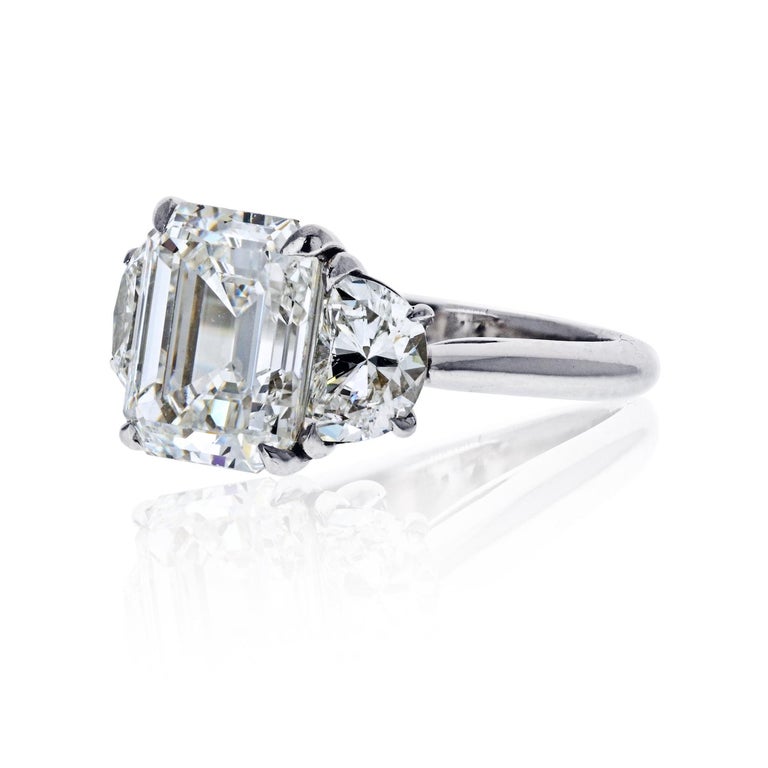 3 Carat Tiffany Diamond Ring Tiffany and Co. Platinum Diamond