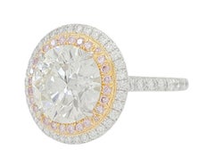 Tiffany & Co. 3.54 Carat Soleste Round Brilliant Cut Diamond Ring