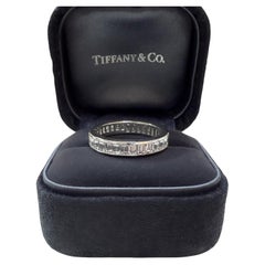 Tiffany & Co., 3.60 Carats Baguette Cut Diamond Eternity Band