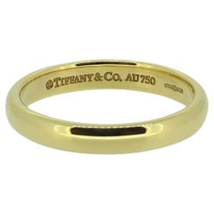 Tiffany & Co. 3mm Band Ring Größe L (51.5)