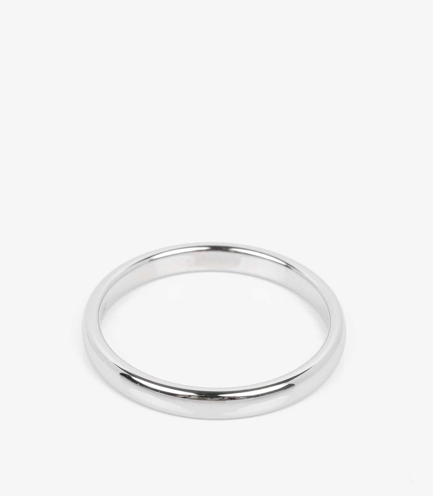 Tiffany & Co. 3mm Platinum Wedding Band Ring

Product Details
Xupes Ref: COMJ787
Brand: Tiffany & Co.
Model: Wedding Band
Type: Ring
RRP: £1,525
Accompanied By: Tiffany & Co. Box  
Material(s): Platinum
UK Ring Size: W
EU Ring Size: 65 1/4
US Ring