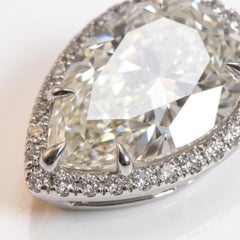 Tiffany & Co. 4 Carat Pear Diamond Soleste Engagement Ring