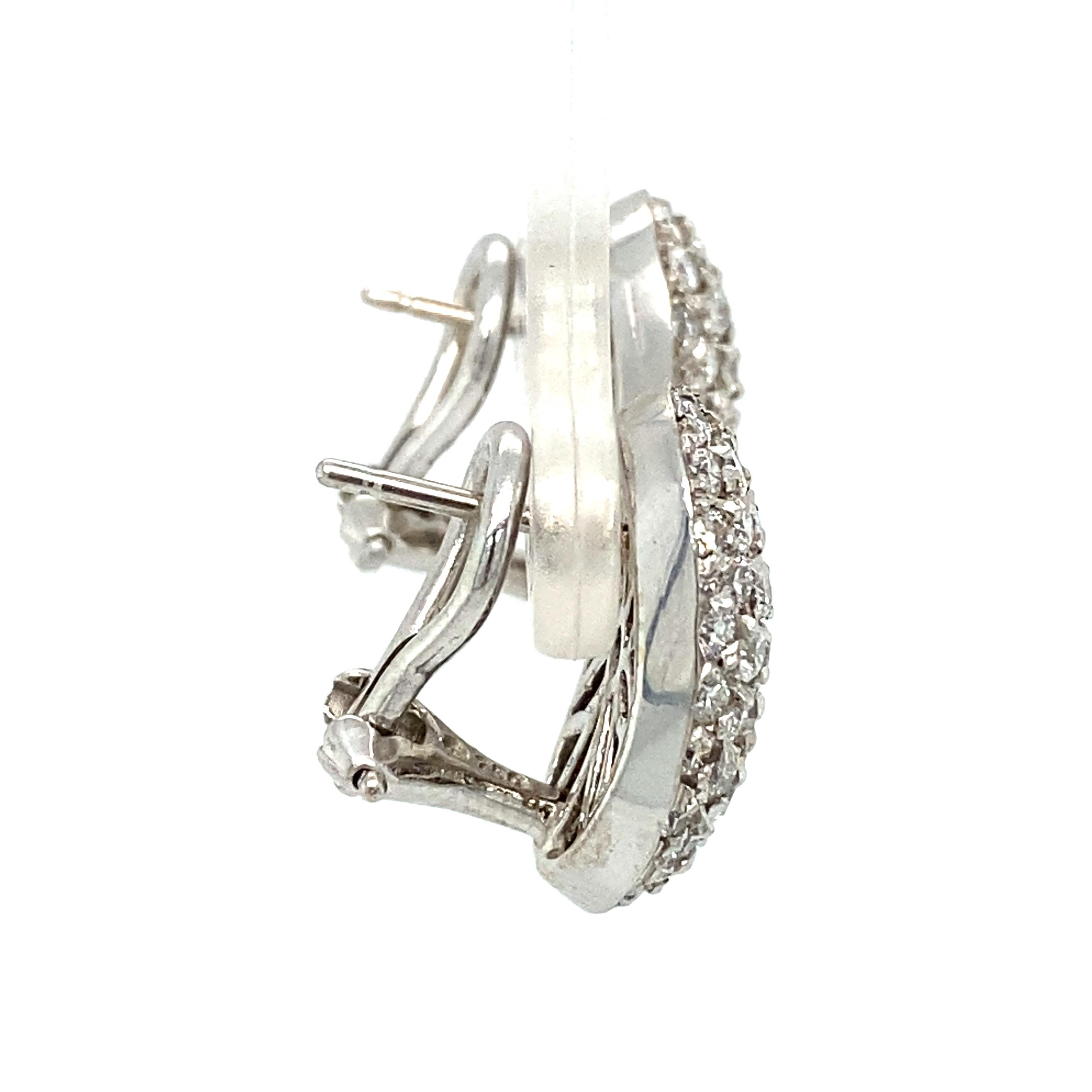 oro leoni diamond earrings