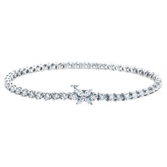 Tiffany & Co., 4,49 Ct. Bracciale Victoria con diamanti