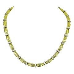 Collana Tiffany & Co. con diamante da 4,50 carati in oro giallo 18k