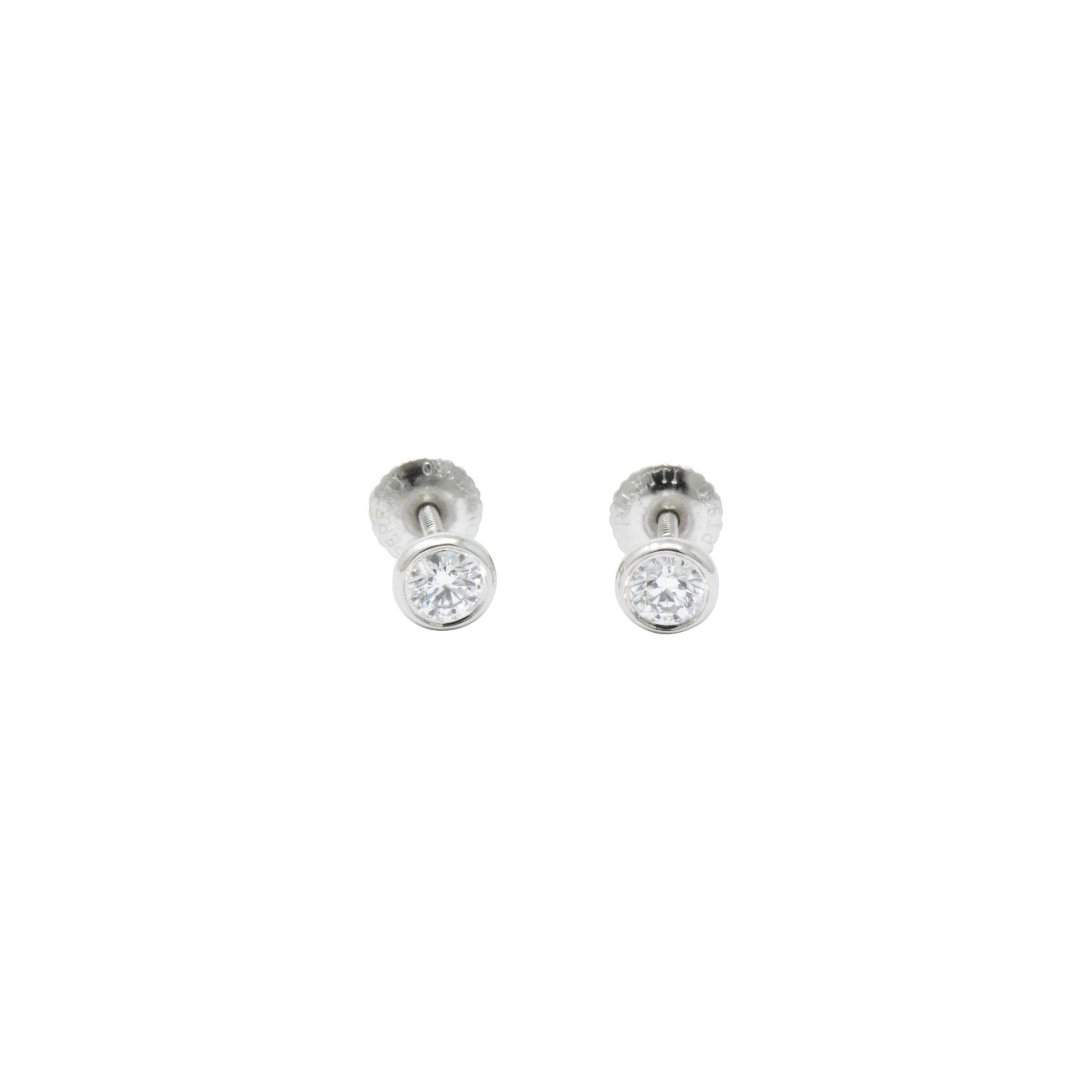 tiffany baby diamond earrings