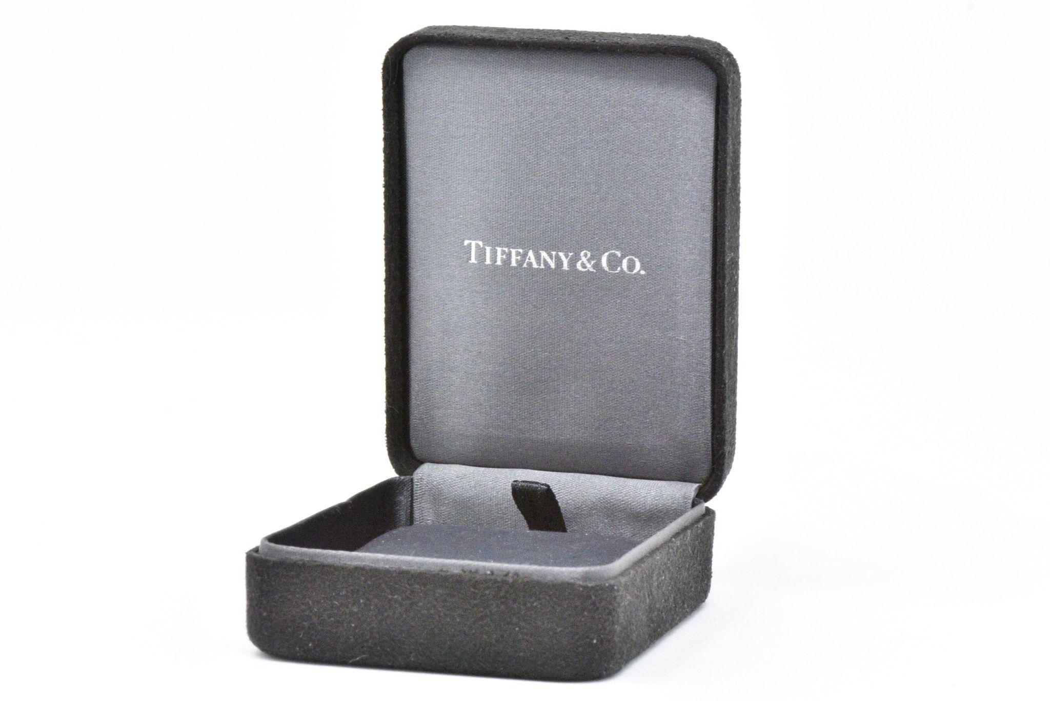 Tiffany & Co. .46 Carat Diamond Platinum Stud Earrings Elsa Peretti In New Condition In Philadelphia, PA