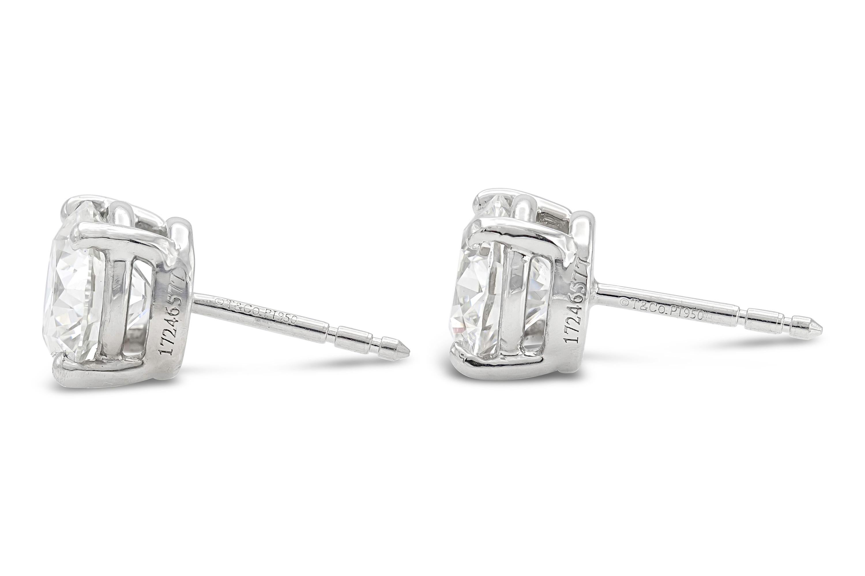 tiffany diamond stud earrings sale