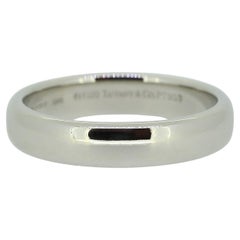 Tiffany & Co. 4mm Wedding Band Ring Size Q (58)