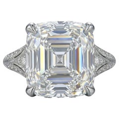 Tiffany & Co. 5 Carat Legacy Cushion Brilliant Cut Diamond Engagement Ring