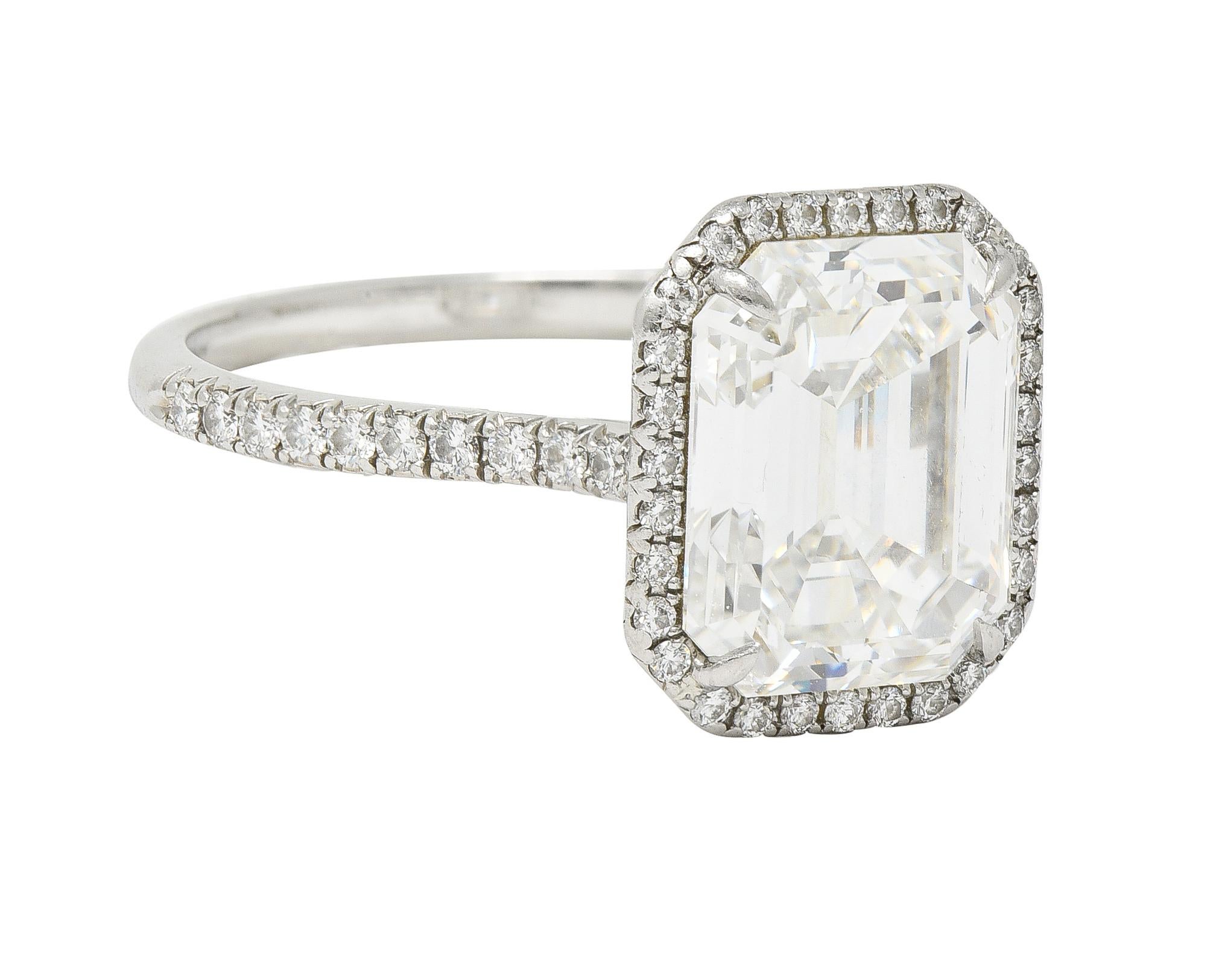 5 carat emerald-cut diamond ring tiffany