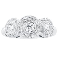 Tiffany & Co. .53ct Circlet Diamond Engagement Ring