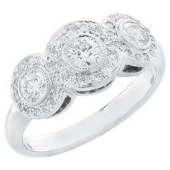 Tiffany & Co. .53ct Circlet Diamond Engagement Ring