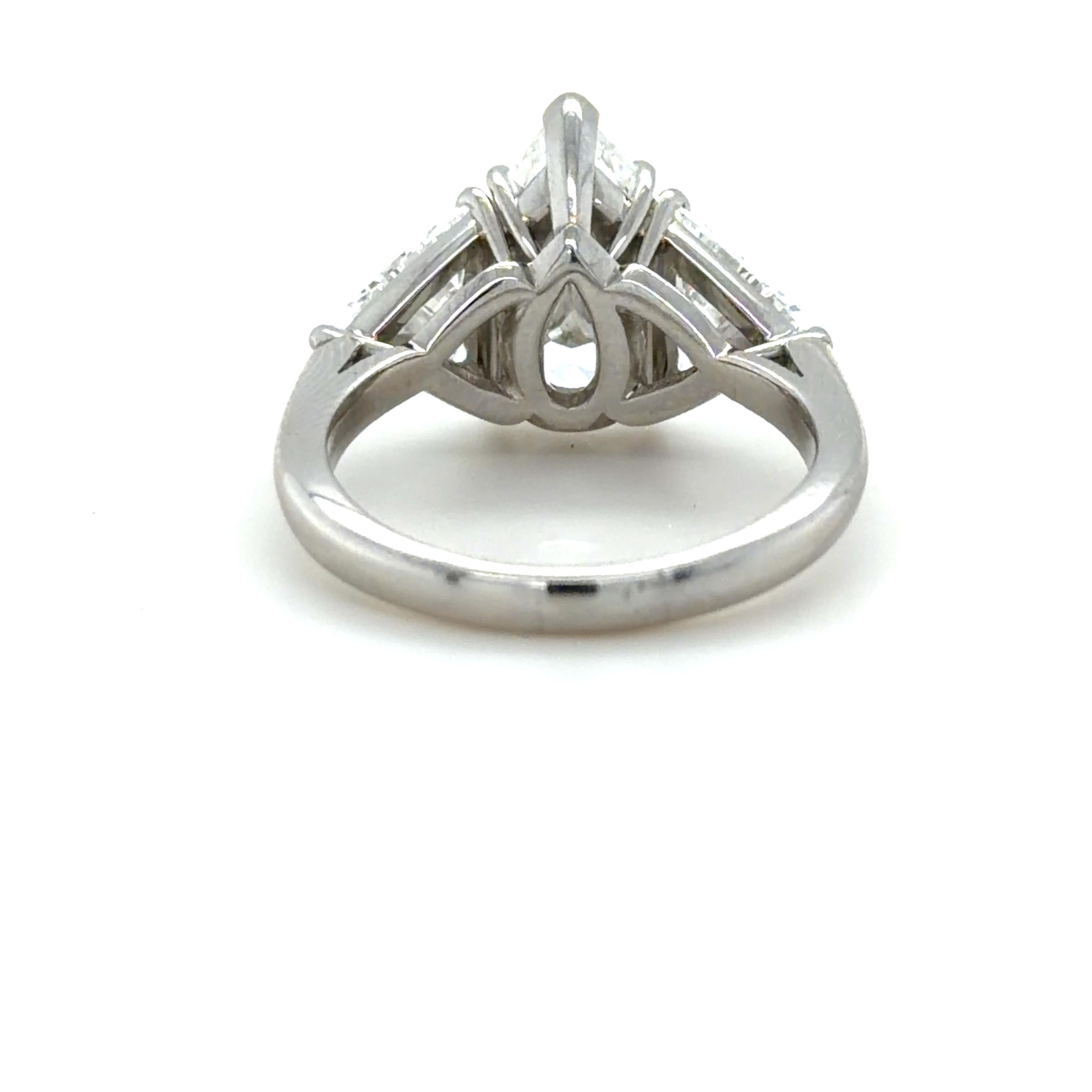 Tiffany & Co., 5.84 Carat Diamond Engagement Ring In condizioni ottime in vendita a Chicago, IL