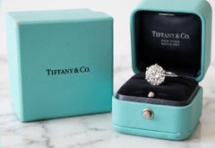 Tiffany & Co. 6.3 Carat Diamond Platinum Knife Edge Solitaire Engagement