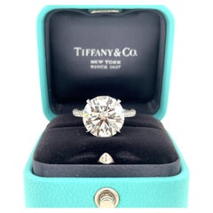 Tiffany & Co., 7.02 Carats Diamond Engagement Ring