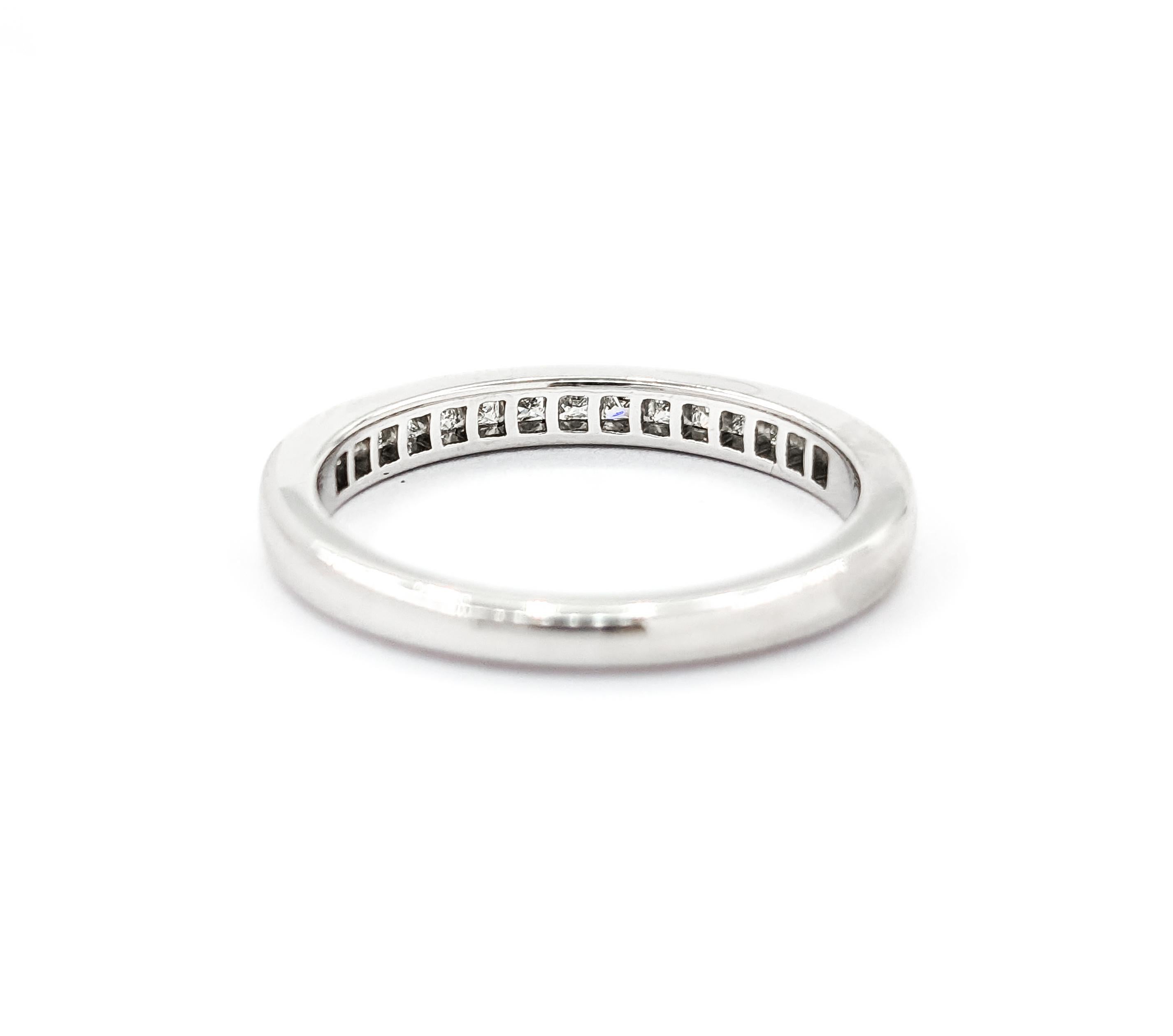 Women's Tiffany & Co. .75ctw Diamond Ring In Platinum For Sale