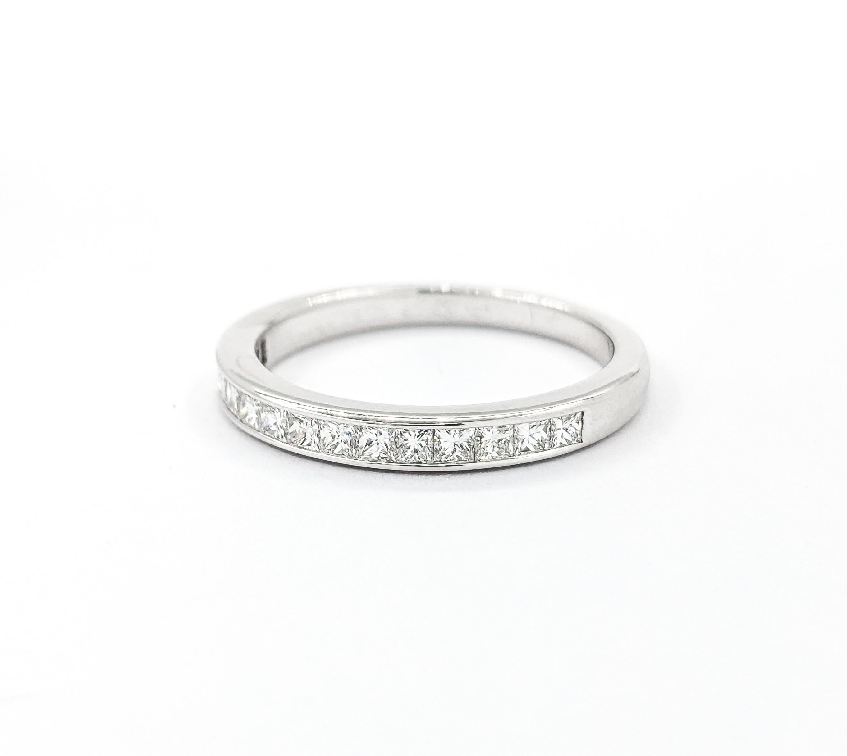 Tiffany & Co. .75ctw Diamant Ring in Platin im Angebot 3