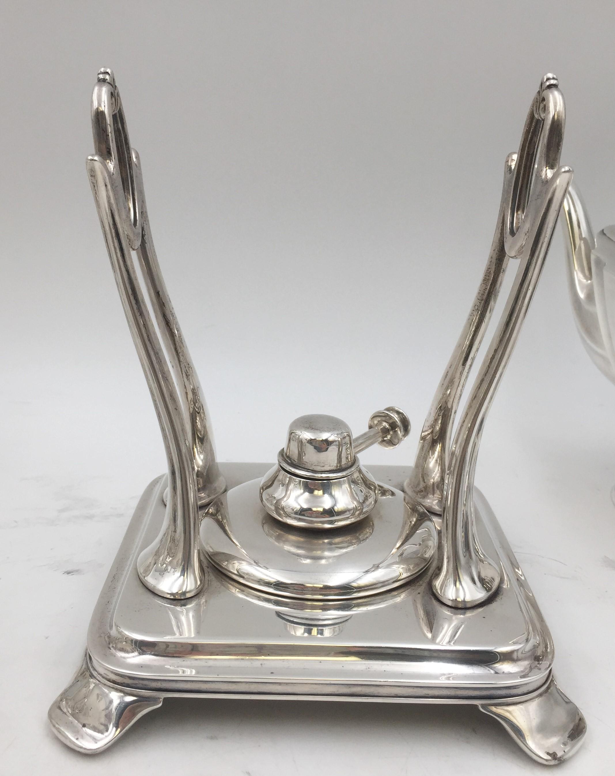 Tiffany & Co. 8-Piece Sterling Silver Tea / Coffee Service in Art Deco Style 11