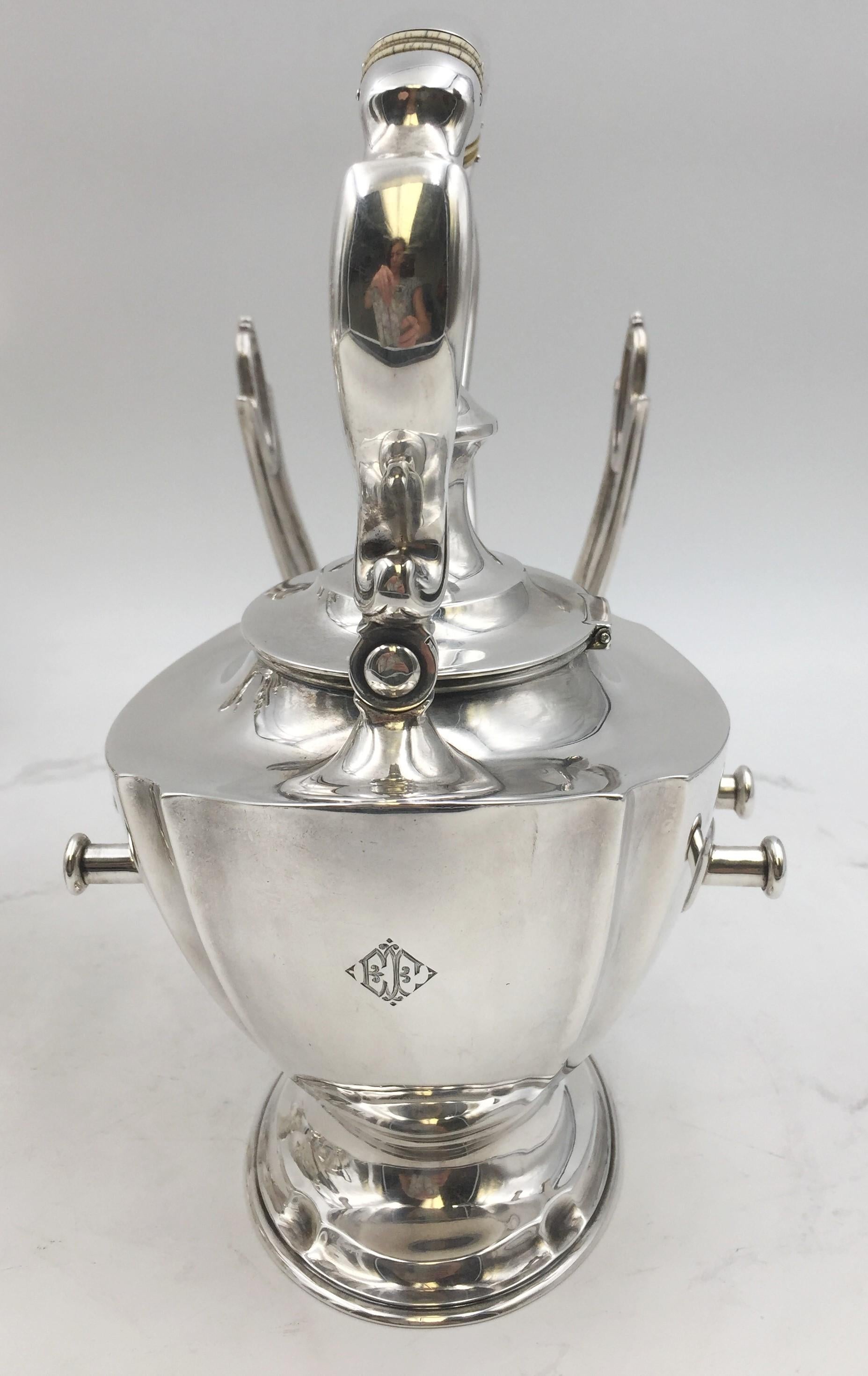 Tiffany & Co. 8-Piece Sterling Silver Tea / Coffee Service in Art Deco Style 13
