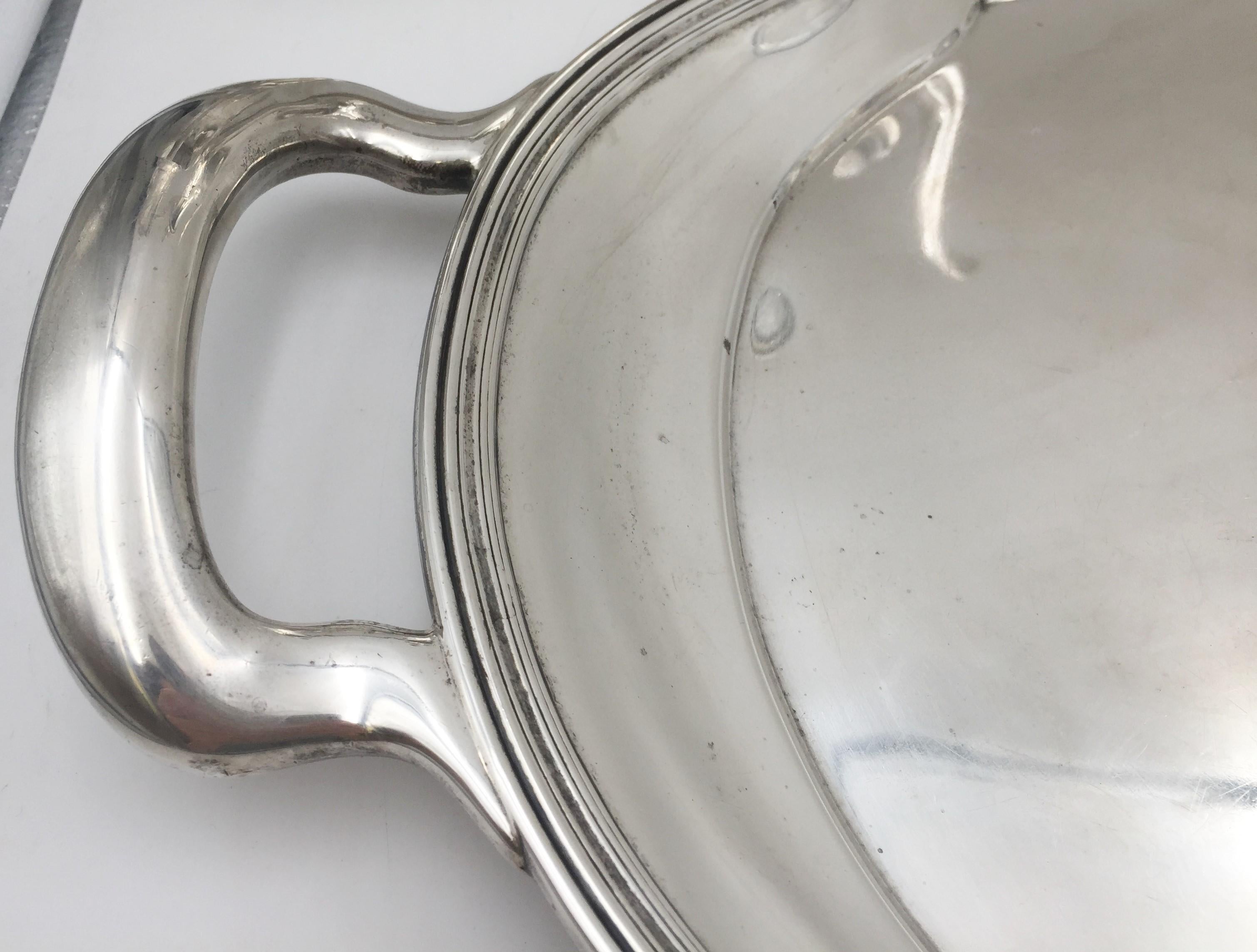 20th Century Tiffany & Co. 8-Piece Sterling Silver Tea / Coffee Service in Art Deco Style