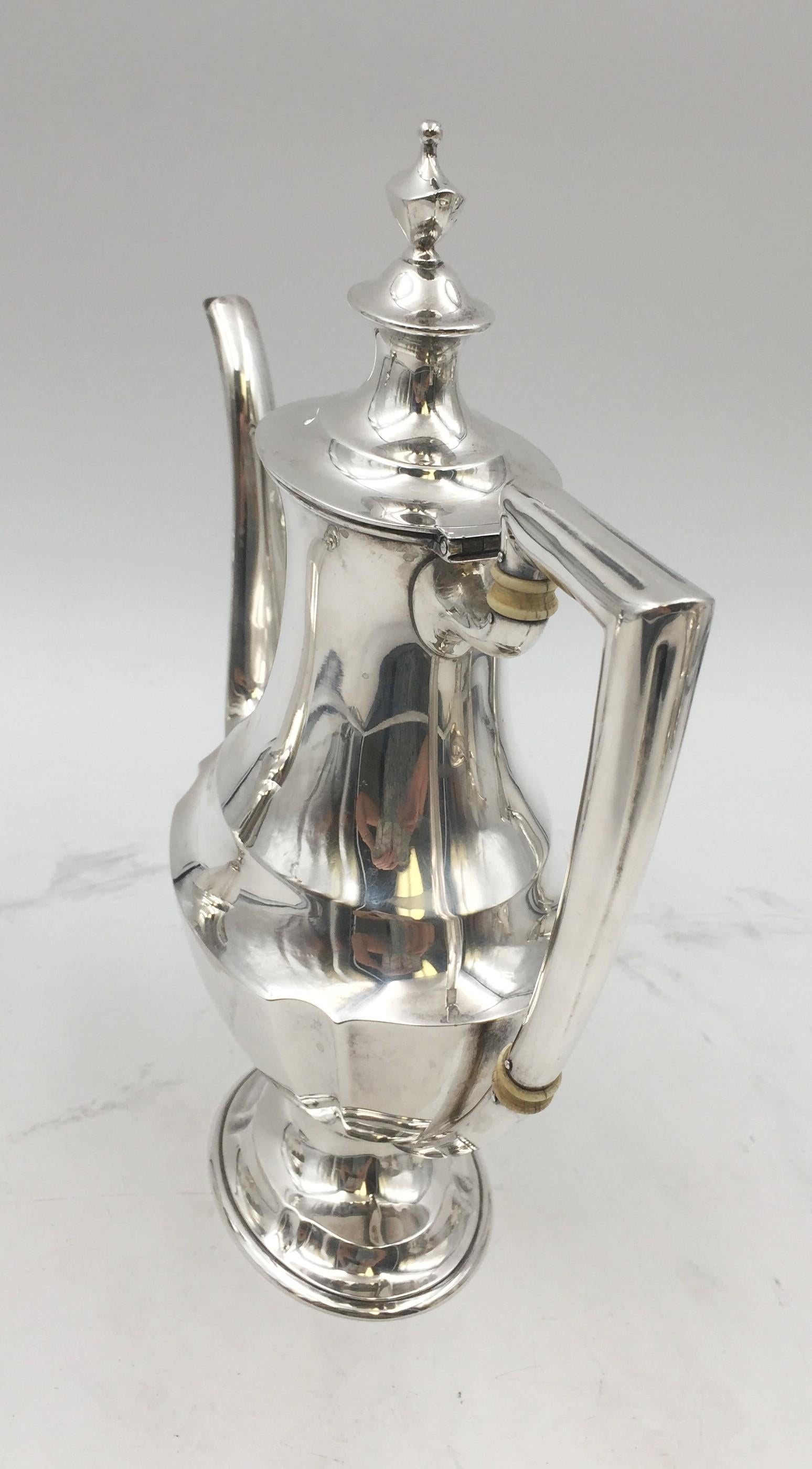 Tiffany & Co. 8-Piece Sterling Silver Tea / Coffee Service in Art Deco Style 1