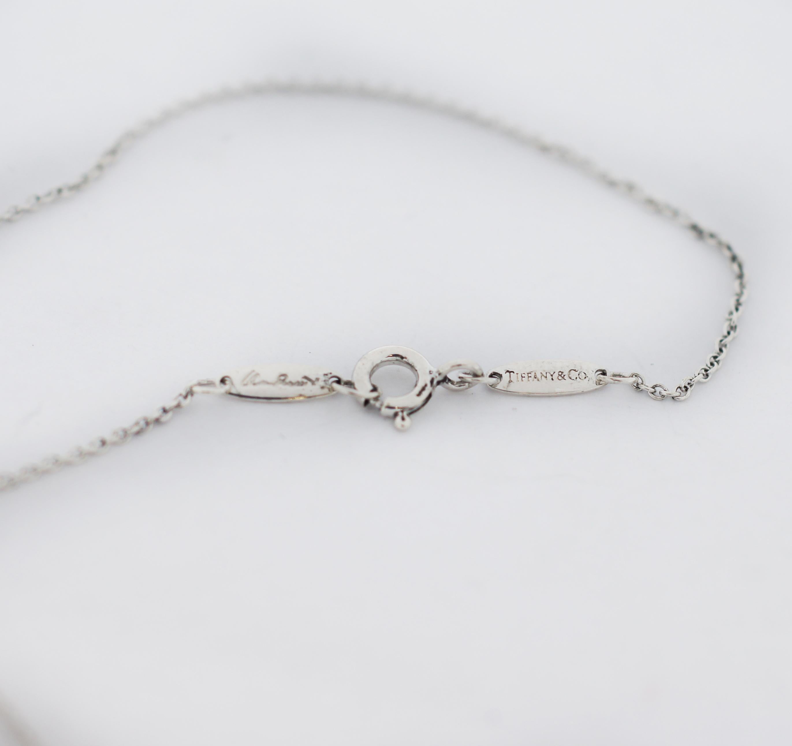 tiffany m necklace
