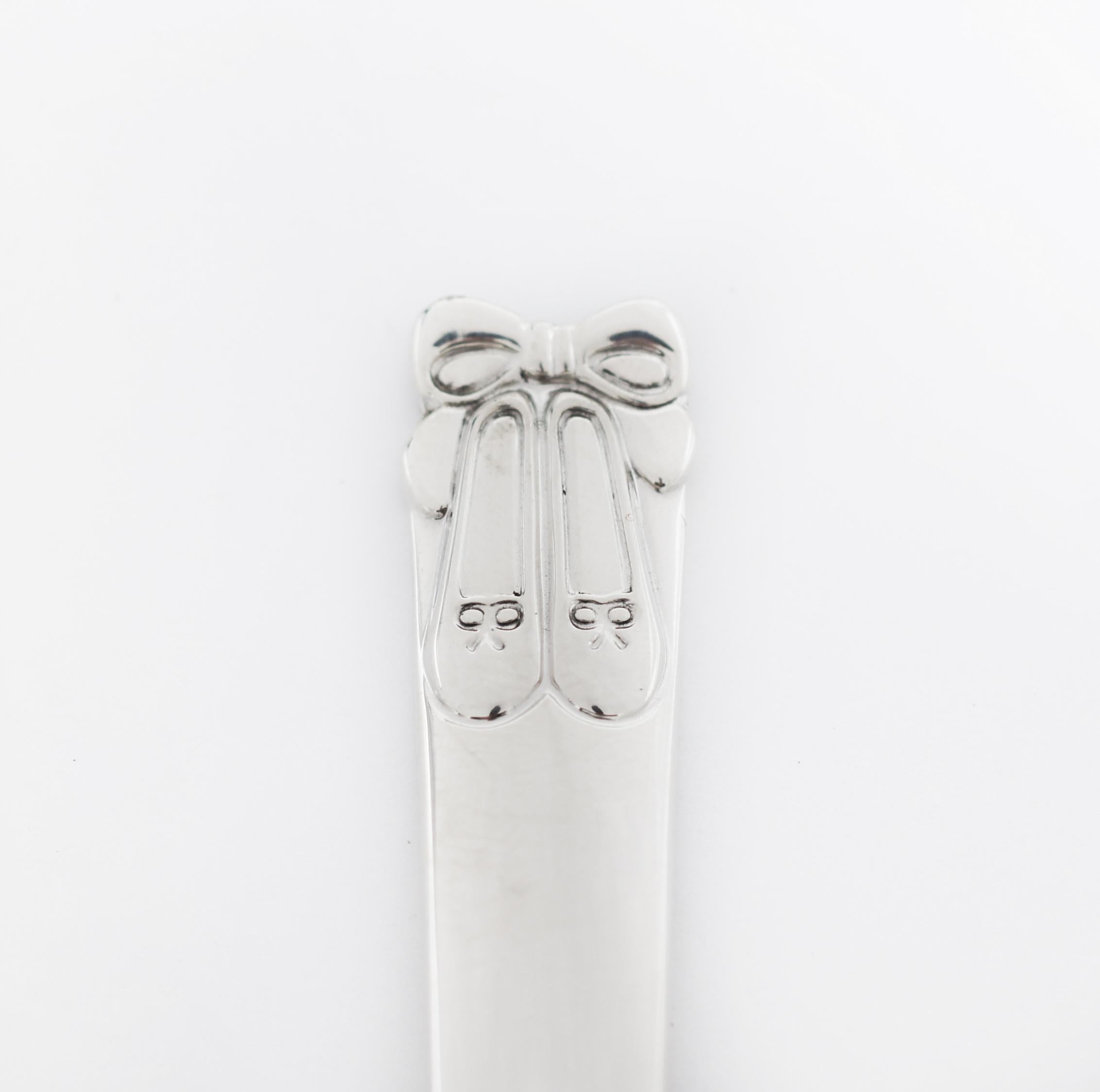 Women's or Men's  Tiffany & Co. 925 Silver Ballerina Spoon For Sale
